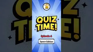 Thumbnail: Kids Quiz Time | Ep. 6 | Space Edition #shorts