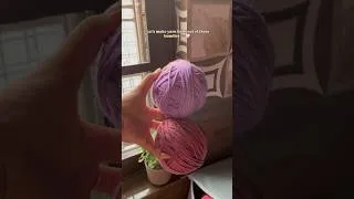 Thumbnail: From yarn bundles to yarn balls🎀#crochet #crocheting #yarn #handmade #jammu #bharat