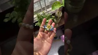 Thumbnail: Crochet Lotus rakhi is here🪷🧿#crochet #crocheting #handmade #crochetrakhi #jammu #bharat