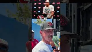 Thumbnail: Kyle Shanahan speaks about Harbough after practice     #49ers #nfl #fttb #sanfrancisco49ers