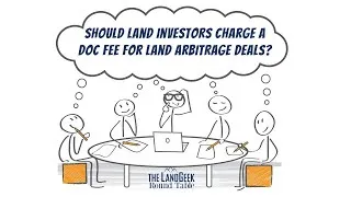 Thumbnail: Should Land Investors Charge A Doc Fee For Land Arbitrage Deals? #shorts