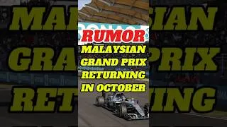 Thumbnail: 🚨BREAKING F1 RUMOR THE #MALAYSIANGP COULD BE BACK🚨 & more? 👀 #F1 #Imola #Formula1