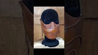 Thumbnail: DIY Leather wood elf mask #shorts #leathercraft #woodelf