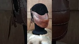 Thumbnail: DIY The Witcher elf inspired leather mask #short # #leatherworking #larp