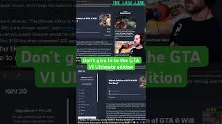 Thumbnail: GTA Vi ultimate edition don’t bother with it not important