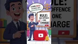 Thumbnail: एक अपराध – एक चार्ज! | Section 241 BNSS Explained | Criminal Law in Hindi | Law Shorts India.
