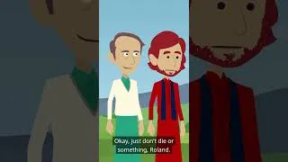 Thumbnail: Roland of the Breton March 😂 | Charlemagne’s Rearguard | Vyond History Animation