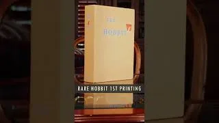 Thumbnail: Rare 1st Printing of The Hobbit, by J.R.R. Tolkien, 1938 #shorts #rarebooks