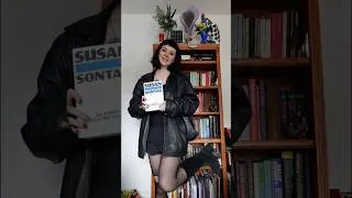 Thumbnail: #grwm to read against interpretation by susan sontag #booktube #classicliterature #booklover