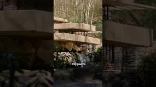Thumbnail: Can you believe this house is built and design around waterfalls? #fallingwater #franklloydwright