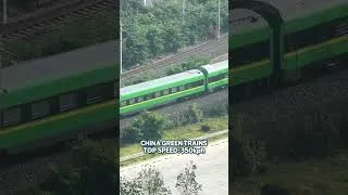Thumbnail: Green bullet train spotted in China #shorts #trains #trainSpotting #bulletTrain #trainLovers