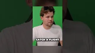 Thumbnail: Magnus Carlsen ENDS the STREAM Since He WANTS TO CATCH THE FLIGHT 😅