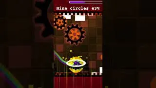 Thumbnail: Nine circles 43% #geometrydash #ninecircles