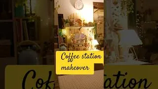 Thumbnail: Coffee station makeover #diy #homedecor #homemade #viralvideo