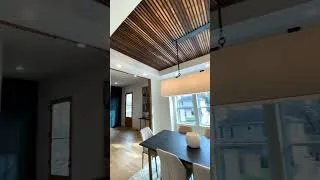 Thumbnail: dining room with custom wood ceiling accent #luxuryhomes #diningroom #realestate