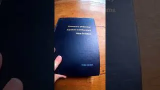 Thumbnail: Legendary Differential Equations Book used for Decades