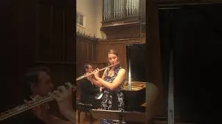 Thumbnail: Poulenc Sonata for Flute and Piano-First movement opening #flutemusic  #classicalmusic#flute