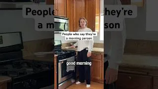Thumbnail: People who say they’re a morning person