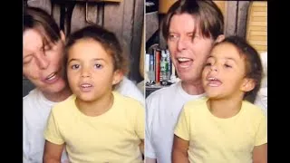 Thumbnail: Bowie's Daughter Lexi Shares Sweet Throwback Video of Duo Singing ~ 'My Wizard of Oz'