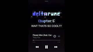 Thumbnail: THATS SO COOL WHEN WAS THIS ADDED?? | #deltarune #undertale #deltarunechapter5 #gaming #music