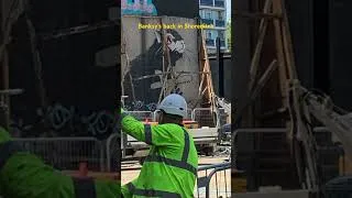 Thumbnail: Banksy’s back! Art’otel displays their Banksy rat.  #banksy #streetart