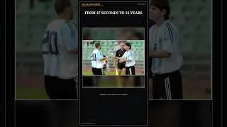 Thumbnail: Messi's Argentina Career Began With a Red Card | The Nelson Brief