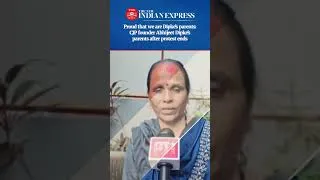 Thumbnail: It's been 40 days, and we haven't slept peacefully: CJP founder Abhijeet Dipke's parents