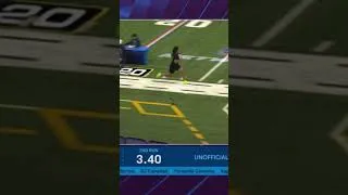 Thumbnail: Parker Brailsford runs a 4.96u 40-Yard Dash! #nfl #nflcombine #nfldraft #football #sports