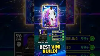 Thumbnail: Is this the BEST Vini Jr build? ⚡ #efootball #efootballmobile #vini #shorts
