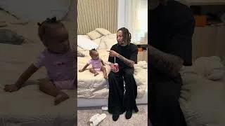 Thumbnail: DAUGHTER TRIES TO STEAL DADS SODA😂 #funny #family #shorts