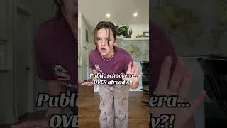 Thumbnail: What does this mean? Is she in public school or homeschool?