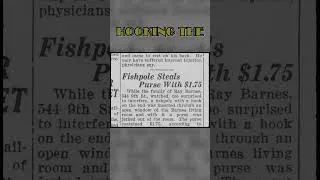 Thumbnail: Thief Steals Purse With A Fishing Pole (1926)