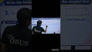 Thumbnail: #shorts  #MathsShorts  #Class12 #Maths #VVIQuestions #NCERT #BiharBoard #CBSE #TheOnusBySatyamSir