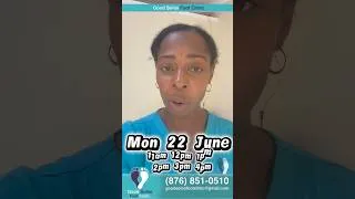 Thumbnail: Good Soles Foot Clinic - Podiatry in Jamaica -  June Availability - Mandeville #jamaica #podiatrist