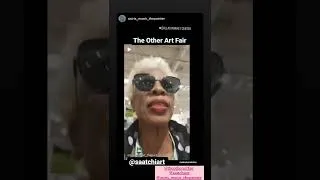 Thumbnail: Osiris the Painter Saatchi Art Fair May 2022 Dallas Texas