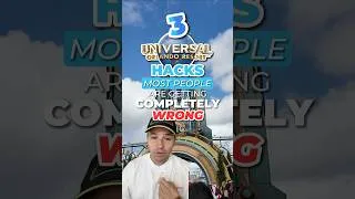 Thumbnail: How to beat the 4 PM wait time spike at Universal Orlando ⏰ #UniversalOrlando #ParkHacks