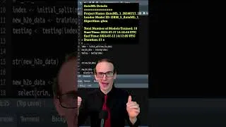 Thumbnail: Automated Machine Learning with h2o! - R Tutorial #machinelearning #rprogramming #dataanalysis