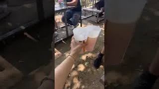Thumbnail: Prague: Hold my beer… 🍺😏 #shorts #prague #travel #thepassportcouple #beer #czechrepublic
