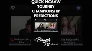 Thumbnail: Quick NCAA Womens Tournament Predictions