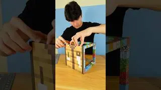 Thumbnail: I Made a Gigantic Crafting Table IRL #minecraft