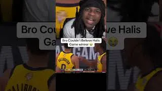 Thumbnail: HALIS GAME WINNER FROM GAME 1  #nba #insane #nbafinals2025 #basketball #pacersvsthunder