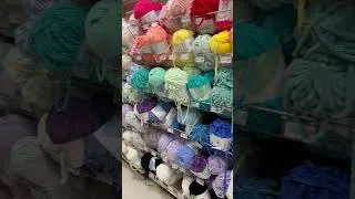 Thumbnail: Come shop with me at Michael’s! 🧶#crochet #yarn #smallbusiness #crochetbusiness