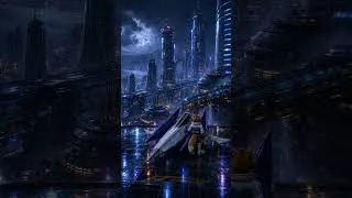 Thumbnail: A Peaceful Night on Corneria 🌧️ | Star Fox Cinematic Short