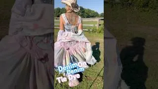 Thumbnail: Would you Denim on Denim?? 🦄🦄Upcycle reduce reuse recycle ♻️ #upcycle #Denimondenim #upcyclejean