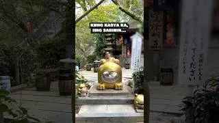 Thumbnail: This golden palaka is just one of the 5000 frog statues and items all around Nyoirinji Frog Temple…