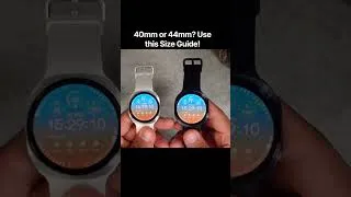 Thumbnail: Galaxy Watch 9 40mm or 44mm? Use this Size Guide! #galaxywatch9