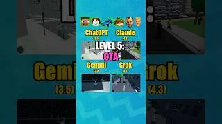 Thumbnail: ChatGPT vs Claude vs Gemini vs Grok: Make Games From Scratch