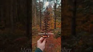 Thumbnail: Mentally in October 🍂 | Cozy Autumn Vibes & Slow Living #shorts