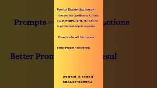 Thumbnail: #prompt #promptengineering #qa #sdet #viral #shorts #trending #short #video #viralvideo #shortsviral