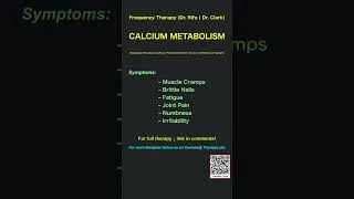 Thumbnail: Parathyroid Imbalance? Rife Frequencies Target Calcium Metabolism | 60 Sec | #Shorts